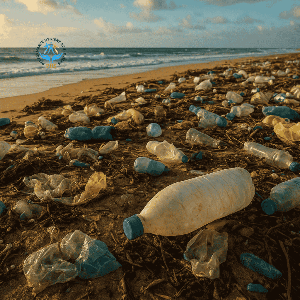 pollution dans la mer